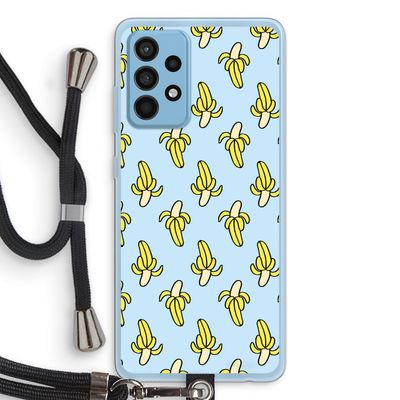 Bananas: Samsung Galaxy A52 Transparant Hoesje met koord