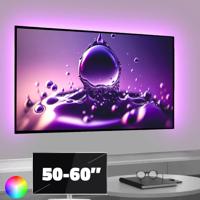 Tv led strip set met 3 RGB strips voor tv's van 50 tot 60 inch