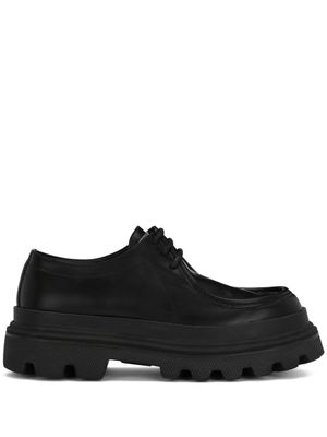 Dolce & Gabbana derbies en cuir - Noir