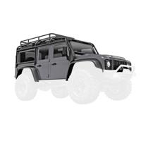 Traxxas TRX-9712-SLVR Crawler-body TRX-4M Defender, silber
