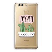 I love cacti: Huawei P9 Transparant Hoesje