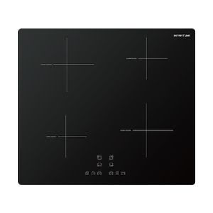 Inventum IKI6010 kookplaat Zwart, Roestvrijstaal Ingebouwd Inductiekookplaat zones 4 zone(s)