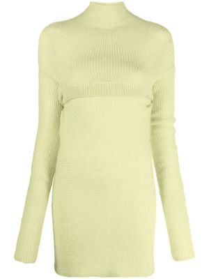Philosophy Di Lorenzo Serafini robe superposée en maille - Jaune