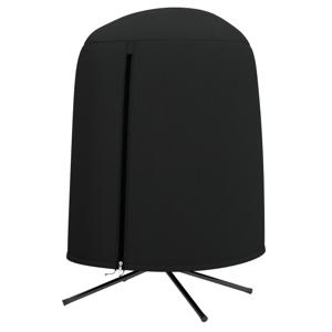 Outsunny Beschermhoes voor hangstoel, waterdicht, stofdicht, polyester, Ã˜128 x 190 cm, zwart