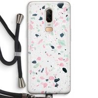 Terrazzo N°3: OnePlus 6 Transparant Hoesje met koord