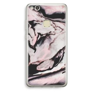 Roze stroom: Huawei Ascend P10 Lite Transparant Hoesje