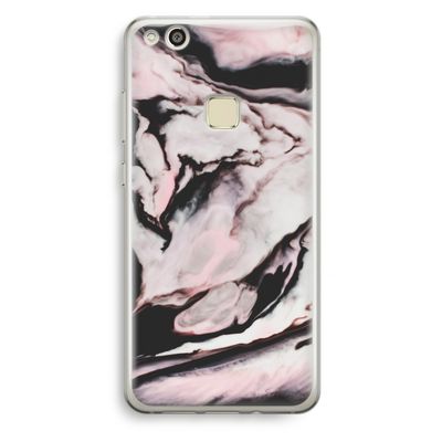 Roze stroom: Huawei Ascend P10 Lite Transparant Hoesje