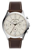 Fossil heren Forrester chronograaf bruin lederen horloge FS5696