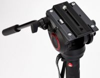 Manfrotto MVMXPRO500 cameramonopod 1/4, 3/8" Aluminium Zwart - thumbnail