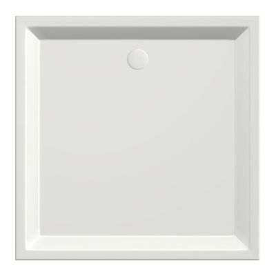 Xenz Society douchebak 100x100x12cm rechthoek Acryl Edelweiss 6876-03 Xenz Society douchebak 100x100x12cm rechthoek Acryl Edelweiss 6876-03