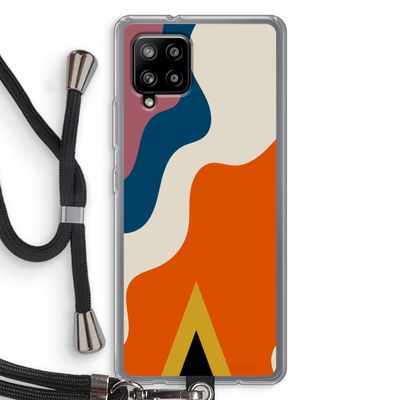 Noor A: Samsung Galaxy A42 5G Transparant Hoesje met koord