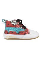 Go Banana&apos;s Pantoffels GB_ALLIGATOR-P Blauw / Rood-17 maat 17