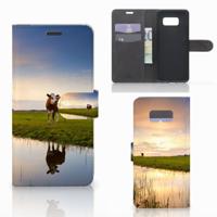 Samsung Galaxy S8 Plus | Telefoonhoesje | Met pasjeshouder | Koe Samsung Galaxy S8 Plus | Telefoonhoesje | Met pasjeshouder | Koe