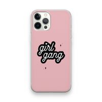 Girl Gang: iPhone 12 Pro Transparant Hoesje