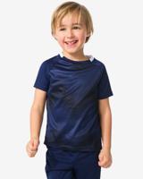HEMA Kinder voetbalshirt donkerblauw (donkerblauw) - thumbnail