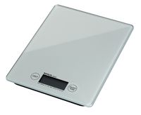 Briefweger MAUL Gloss tot 5000 gram wit glazen plateau incl.batterij