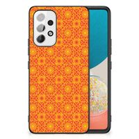 Samsung Galaxy A53 Back Case Batik Oranje - thumbnail