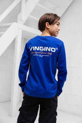 Vingino Jal T-Shirt Kids Blauw - Maat 128 - Kleur: Blauw | Soccerfanshop