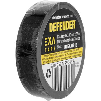 DEFENDER by Adam Hall EXA Tape DTEXAIB19 Isolatietape Zwart (l x b) 33 m x 19 mm 1 stuk(s)