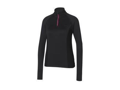CRIVIT Dames sportshirt met fleecevoering (Zwart, S (36/38))
