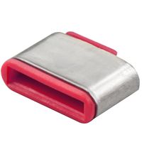 Lindy 40437 poortblokker USB Type-C Roze 10 stuk(s) - thumbnail