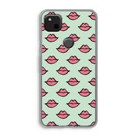 Lipjes: Google Pixel 4a Transparant Hoesje Lipjes: Google Pixel 4a Transparant Hoesje