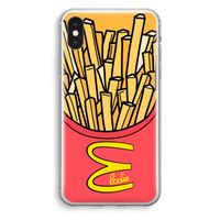 McElodie: iPhone XS Transparant Hoesje