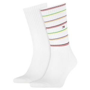 Tommy Hilfiger 2 stuks Men Sport Stripe Socks * Actie *