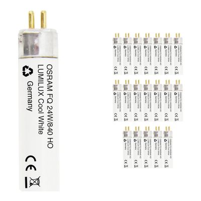 Voordeelpak 20x Osram Lumilux T5 FQ HO 24W - 840 Koel Wit | 55cm Voordeelpak 20x Osram Lumilux T5 FQ HO 24W - 840 Koel Wit | 55cm