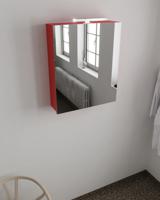 Mondiaz Cubb spiegelkast 50x70x16cm kleur fire met 1 deur - thumbnail