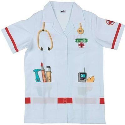 KLEIN - Bedrukte dokterblouse