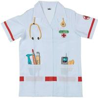 KLEIN - Bedrukte dokterblouse - thumbnail