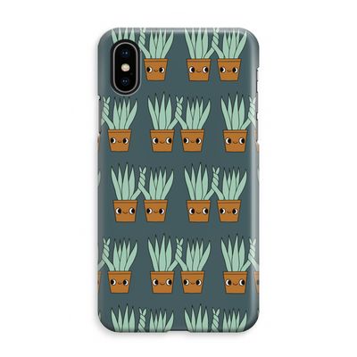 Sansevieria: iPhone XS Max Volledig Geprint Hoesje