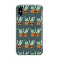 Sansevieria: iPhone XS Max Volledig Geprint Hoesje