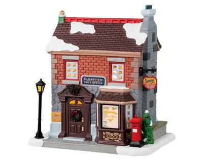 Clearview Post Office 16x22x27 cm Kersthuisje - Lemax