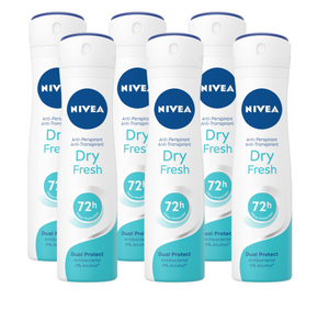 Nivea Dry Fresh Deodorant Spray Mulitverpakking