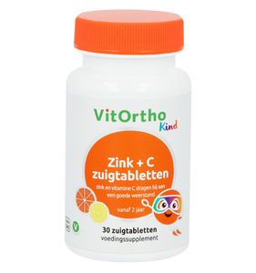 Zink + C kind zuigtabletten