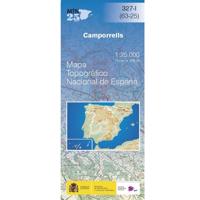 Topografische kaart 327-I Camporrells | CNIG - Instituto Geográfico Nacional