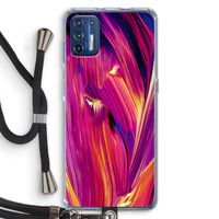 Phoenix: Motorola Moto G9 Plus Transparant Hoesje met koord Phoenix: Motorola Moto G9 Plus Transparant Hoesje met koord