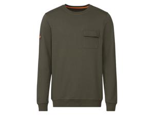Heren sweater (M (48/50), Kaki)