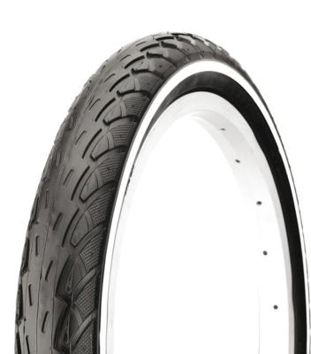 Deli Tire Voorvorkdeli 24x1.75 47-507 zwart reflectie