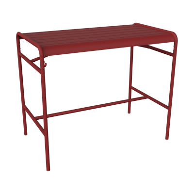 Fermob Luxembourg tuintafel hoog 126x73 cm Chili