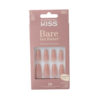 Kiss Bare but better nude glow 1 Set Kiss Bare but better nude glow 1 Set