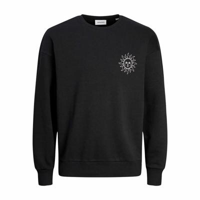 Herensweater zonder Capuchon Jack & Jones Jmmystic Zwart - Maat: L