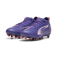 PUMA Ultra 5 Match Gras / Kunstgras Voetbalschoenen (MG) Kids Paars Wit