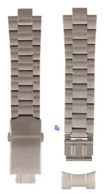 Horlogeband Hamilton H695776100 / Khaki Navy Staal 21mm