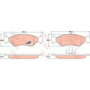 Trw Remblokset GDB1221