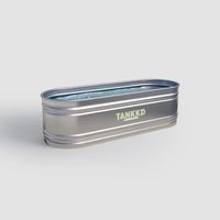 IJsbad Tankkd Green Label Oval 213x61x76 cm Aluminium Tankkd - thumbnail