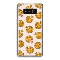You Had Me At Pizza: Samsung Galaxy Note 8 Transparant Hoesje