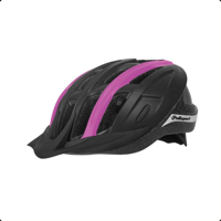 Polisport ride in fietshelm l 58-62cm zwart/fuchsia